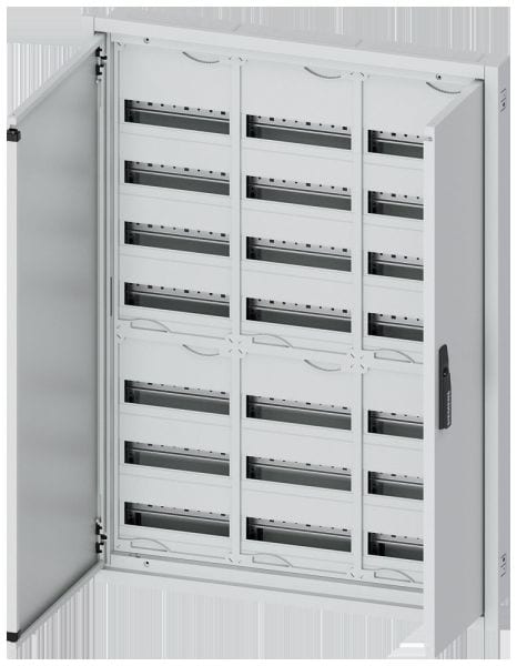 SIEMENS - ALPHA 160 DIN Wandverteiler, UP, teilbestückt, IP31, SK2, H=1100 B=800 T=120 mm