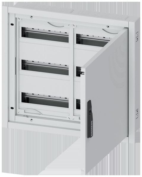 SIEMENS - ALPHA 160 DIN Wandverteiler, UP, teilbestückt, IP31, SK2, H=500 B=550 T=120 mm