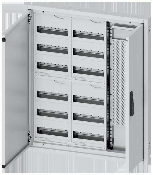 SIEMENS - ALPHA 160 DIN Wandverteiler, UP, teilbestückt, IP31, SK2, H=950 B=800 T=120 mm