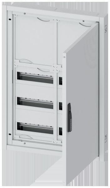SIEMENS - ALPHA 160 DIN Wandverteiler, UP, teilbestückt, IP31, SK2, H=800 B=550 T=120 mm