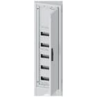 SIEMENS - ALPHA 160 DIN Wandverteiler, UP, teilbestückt, IP31, SK2, H=1100 B=550 T=120 mm