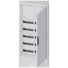 SIEMENS - ALPHA 160 DIN Wandverteiler, UP, teilbestückt, IP31, SK2, H=1100 B=800 T=120 mm