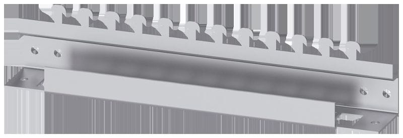 SIEMENS - ALPHA Installationsverteiler Patchpanel leer für Kommunikationsmodule