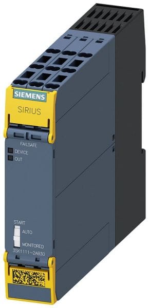 SIEMENS - SIRIUS Sicherheitsschaltgerät Grundgerät Standard Reihe Relais-Freigabekreise