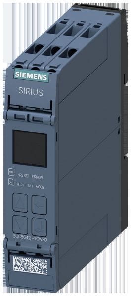 SIEMENS - Digitales Überwachungsrelais cos phi, U, I, 0,1-690V, AC/DC 24-240V, Schrauba...