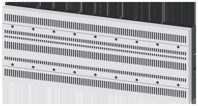 SIEMENS - Sammelschienensystem 8US2, Basissystem 125 A, 405 mm breit