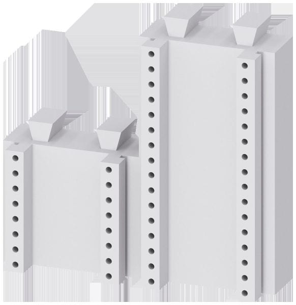SIEMENS - Sammelschienensystem 8US2, Erweiterungsmodul, für 3-polige Adapter