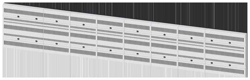 SIEMENS - Sammelschienensystem 8US2, Basissystem 250 A, 900 mm breit