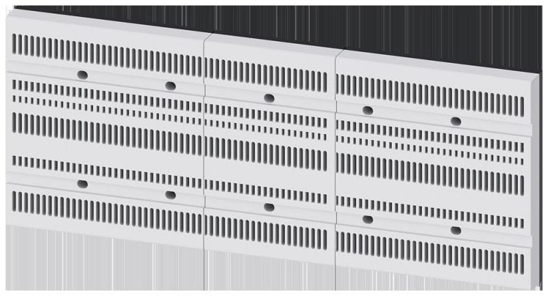 SIEMENS - Sammelschienensystem 8US2, Basissystem 250 A, 400 mm breit