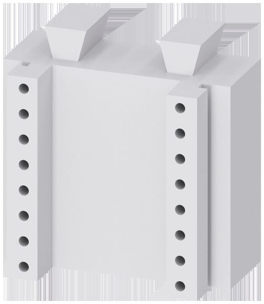 SIEMENS - Sammelschienensystem 8US2, Erweiterungsmodul, für 3-polige Adapter