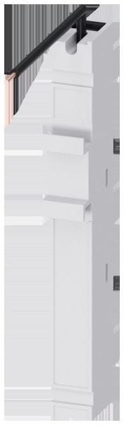 SIEMENS - Sammelschienensystem 8US2, Adapter 1-polig, 16 A, Einspeisung von Phase L2
