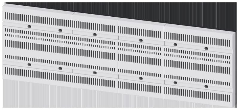 SIEMENS - Sammelschienensystem 8US2, Basissystem 250 A, 500 mm breit