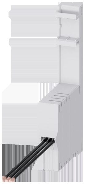 SIEMENS - Sammelschienensystem 8US2, Adapter 3-polig, 16 A, mit Sicherungshalter
