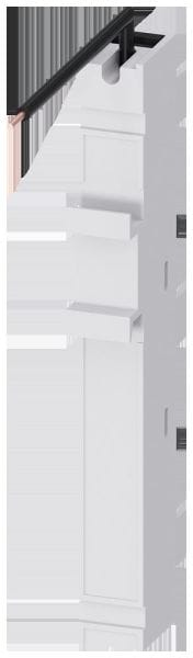 SIEMENS - Sammelschienensystem 8US2, Adapter 1-polig, 16 A, Einspeisung von Phase L1