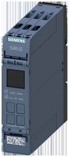 SIEMENS - Digitales Fehlerstromüberwachungsrelais, DC 24 V, 2 W, Schraubanschluss