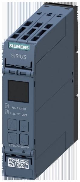 SIEMENS - Digitales Fehlerstromüberwachungsrelais, AC/DC 24-240 V, 2 W, Federzuganschluss