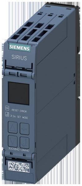 SIEMENS - Digitales Überwachungsrelais cos phi, U, I, 0,1-690V, AC/DC 24-240V, IO-Link,...
