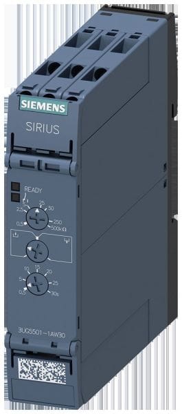 SIEMENS - Analoges Füllstandsüberwachungsrelais AC/DC 24-240V, 1-/2-Punkt, Schraubansch...