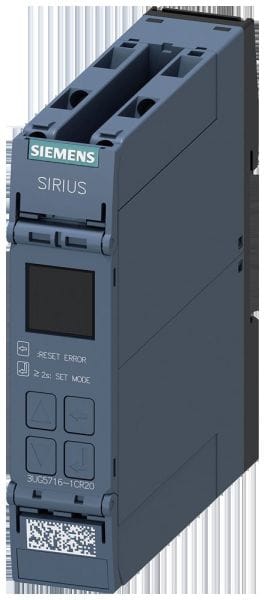SIEMENS - Netzüberwachungsrelais, digital, Phasenausfall, -folge, Asymmetrie, Frequenz,...