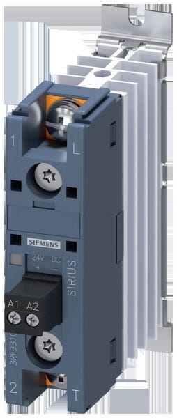 SIEMENS - Halbleiterschütz, 1-polig, AC 51/10 A/40 °C 24-230 V/DC 24 V Ringkabelanschluss