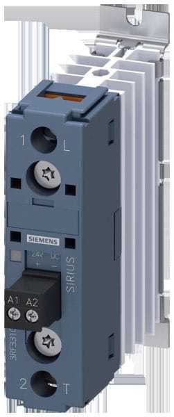 SIEMENS - Halbleiterschütz, 1-polig, AC 51/10 A/40 °C 48-460 V/DC 24 V Schraubanschluss