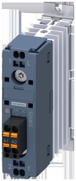 SIEMENS - Halbleiterschütz, 1-polig, AC 51/10 A/40 °C 24-230 V/DC 24 V Federzuganschluss