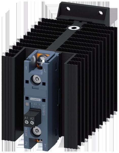 SIEMENS - Halbleiterschütz, 1-polig, AC 51/65 A/40 °C 48-600 V/DC 4-30 V Ringkabelansch...