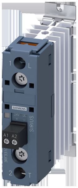 SIEMENS - Halbleiterschütz, 1-polig, AC 51/10,5 A/40 °C 24-230 V/DC 24 V Schraubanschluss