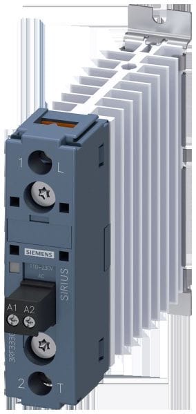 SIEMENS - Halbleiterschütz, 1-polig, AC 51/30 A/40 °C 48-460 V/110-230 V AC Schraubansc...