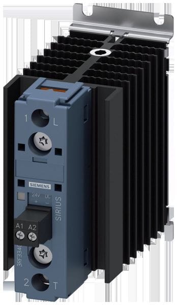 SIEMENS - Halbleiterschütz, 1-polig, AC 51/40 A/40 °C 48-460 V/DC 24 V Schraubanschluss