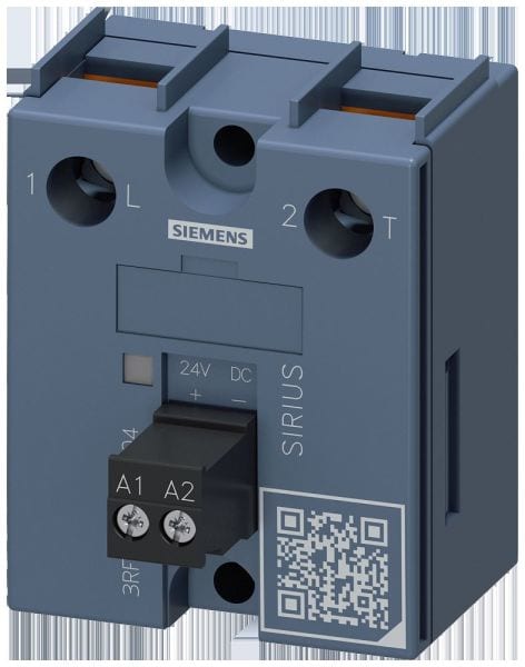 SIEMENS - Halbleiterrelais, 1-polig, 45 mm, 25 A, 48-460 V/DC 24 V Schraubanschluss