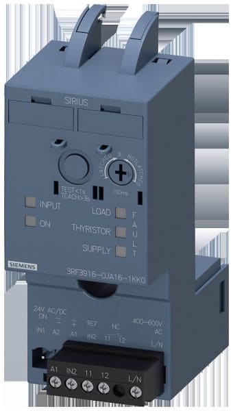 SIEMENS - Heizstromüberwachung Strombereich 16 A / 40 °C 400-600 V / AC/DC 24 V