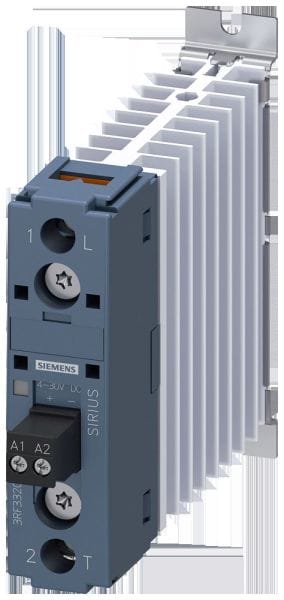 SIEMENS - Halbleiterschütz, 1-polig, AC 51/20 A/40 °C 48-600 V/DC 4-30 V Schraubanschluss
