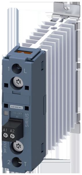 SIEMENS - Halbleiterschütz, 1-polig, AC 15/12 A/40 °C 24-230 V/110-230 V AC momentansch...