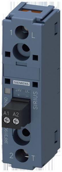 SIEMENS - Halbleiterrelais, 1-polig, 22,5 mm, 90 A, 48-600V/DC 24 V Schraubanschluss