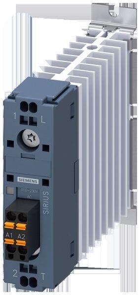 SIEMENS - Halbleiterschütz, 1-polig, AC 51/20 A/40 °C 24-230 V/110-230 V AC kurzschluss...