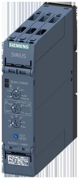 SIEMENS - Analoges Füllstandsüberwachungsrelais AC/DC 24-240V, 1-/2-Punkt, Schraubansch...