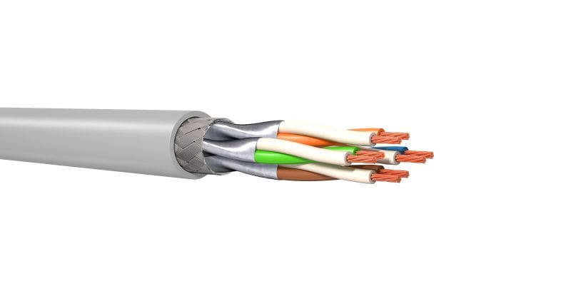 KERPEN - Datenkabel Kat.7 S/FTP 4x2xAWG27/7 flex 900MHz LSOH-3
