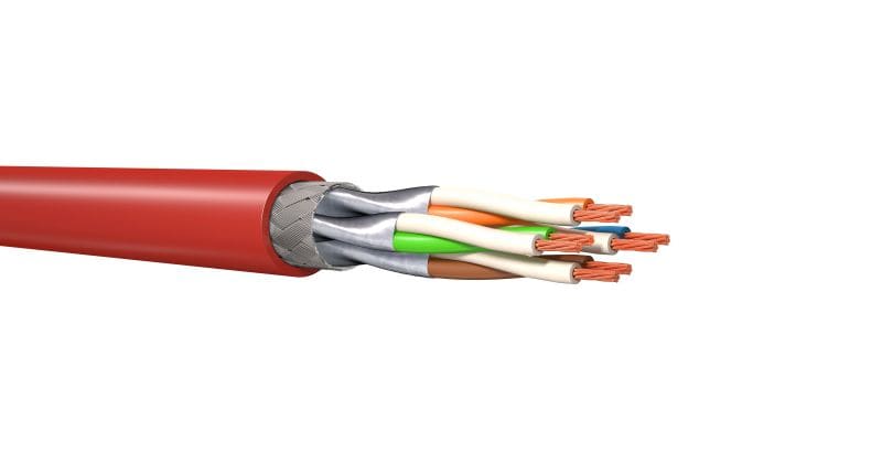 KERPEN - Datenkabel Kat.7 S/FTP 4x2xAWG27/7 flex 900MHz LSOH-3