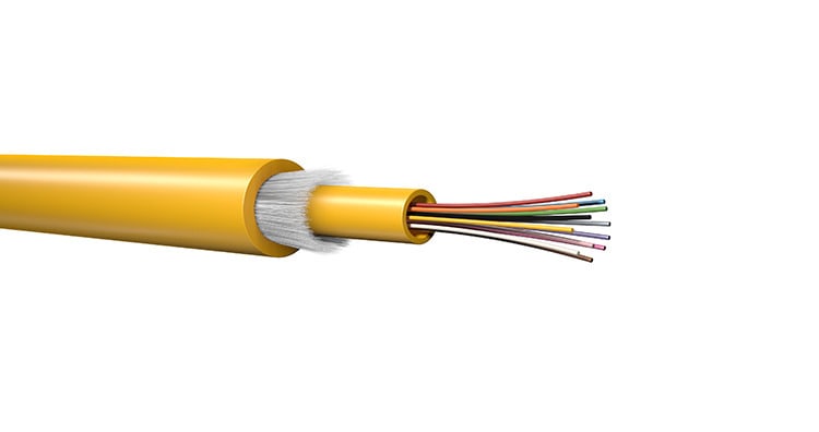KERPEN - LWL Innenkabel 12 Fasern Singlemode B2ca 1,5kN