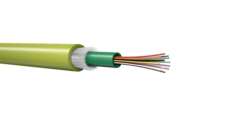 KERPEN - LWL Innenkabel 12 Fasern Multimode B2ca 1,5kN