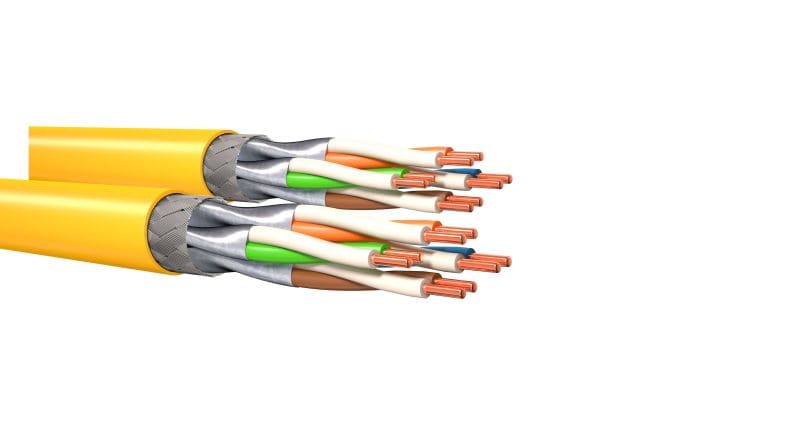 KERPEN - Datenkabel Kat.7A Duplex S/FTP 2x(4x2xAWG22/1) 1500MHz LSOH3