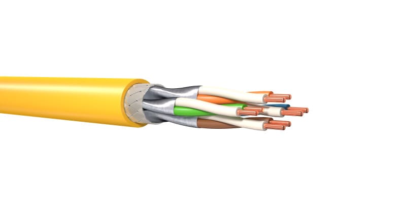 KERPEN - Datenkabel Kat.7A S/FTP 4x2xAWG23/1 1150MHz LSOH-3
