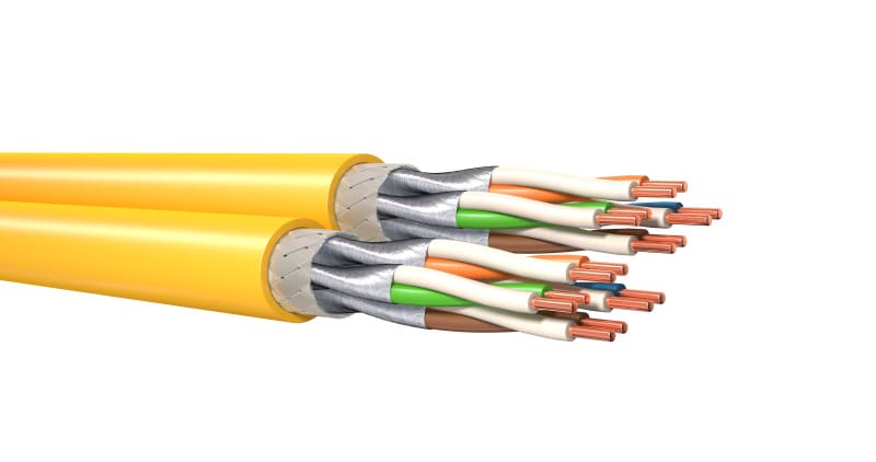 KERPEN - Datenkabel Kat.7 Duplex S/FTP 2x(4x2xAWG23/1) 900MHz LSOH-3