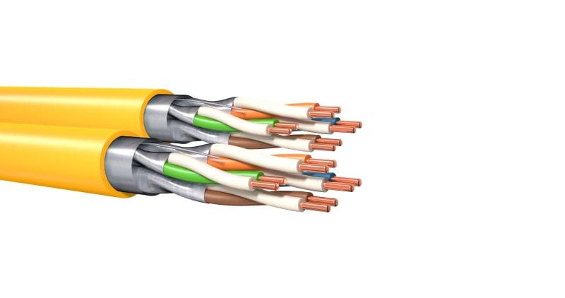 KERPEN - Datenkabel Kat.6A Duplex F/FTP 2x(4x2xAWG23/1) 700MHz LSOH-3