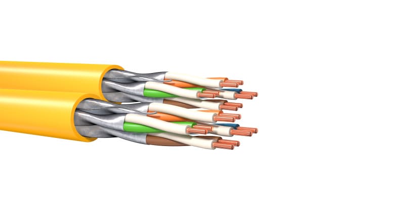 KERPEN - Datenkabel Kat.6A Duplex U/FTP 2x(4x2xAWG23/1) 600MHz LSOH-3
