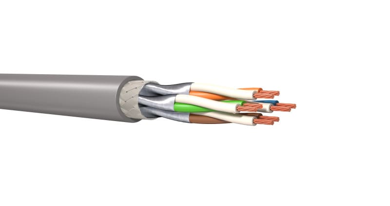 KERPEN - Datenkabel Kat.7A S/FTP 4x2xAWG26/7 flex 1200MHz LSOH-3
