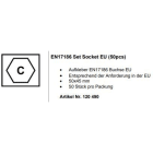 KEBA - Label Set EN17186 Socket EU (50pcs)