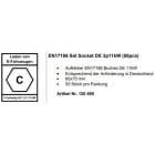 KEBA - Label Set EN17186 Socket DE 11kW (50pcs)