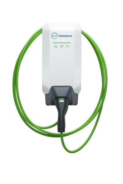 KEBA - P40 Pro white kW-Solution, 22kW-3phase, cable 6m, BLE-WLAN, RFID-15118, MessEV